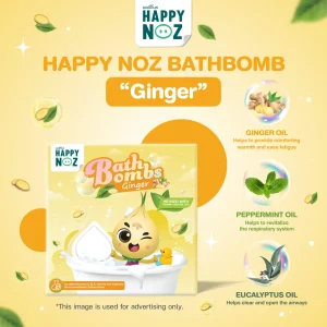 HAPPY NOZ BATHBOMBS – GINGER - Image 3
