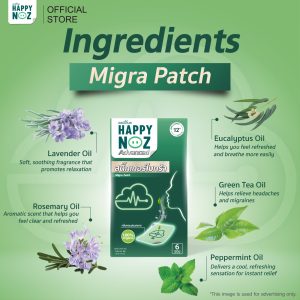 HAPPY NOZ ADVANCE MIGRA PATCH - BUY 5 GET 5 - Image 3