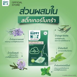 แฮปปี้โนส Advanced สติ๊กเกอร์ไมกร้า - Image 3